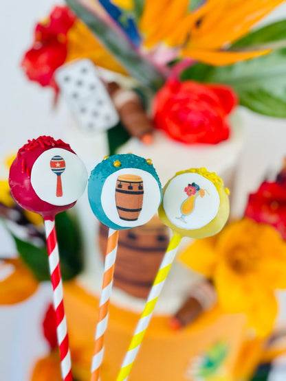 Havana Nights + Cuban -inspired Cake Pops