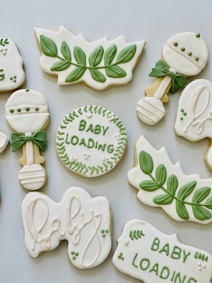 Baby Loading Sugar Cookies (2 Dozens)