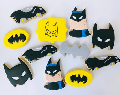 Batman Sugar Cookies