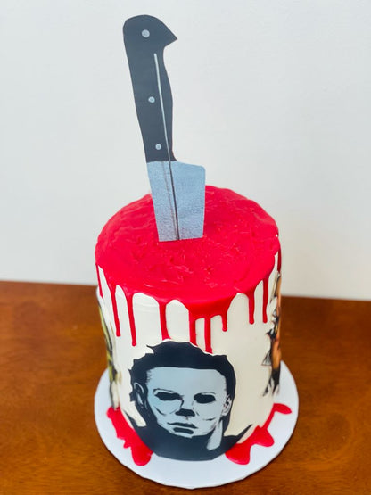 Horror Movie Theme Cake