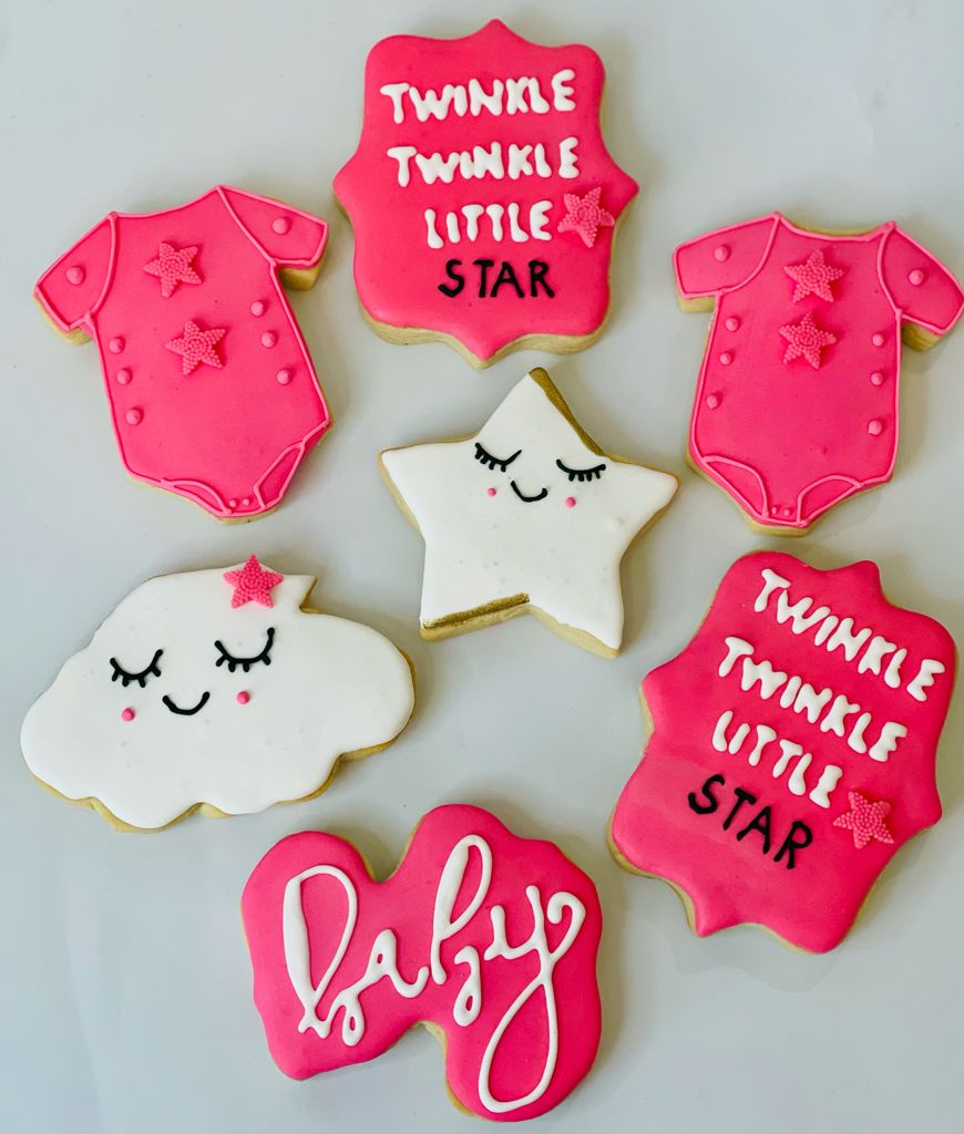 Twinkle twinkle little star cookies