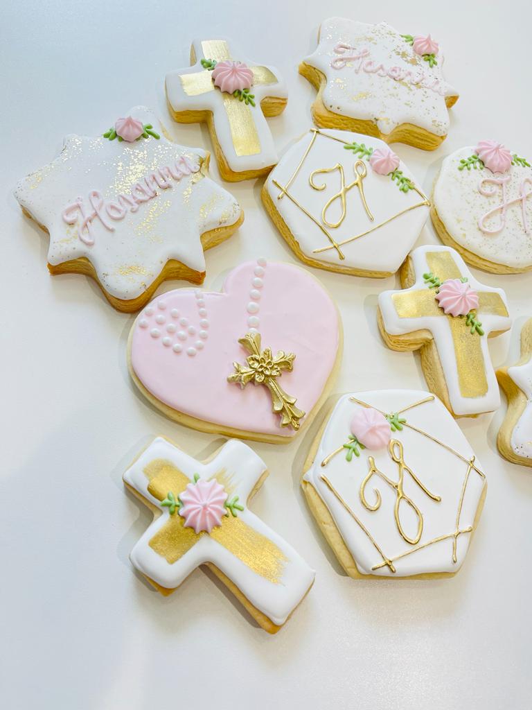 Baptism Sugar Cookies (2 Dozens)