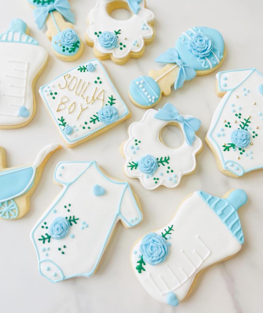 Baby Gender Reveal Cookies (1 Dozens)