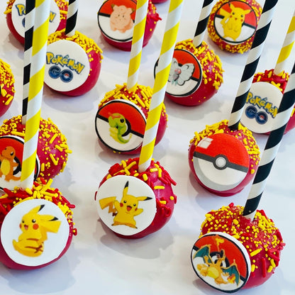 Pokemon cake pops