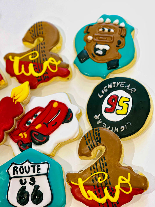 McQueen Cars Sugar cookies