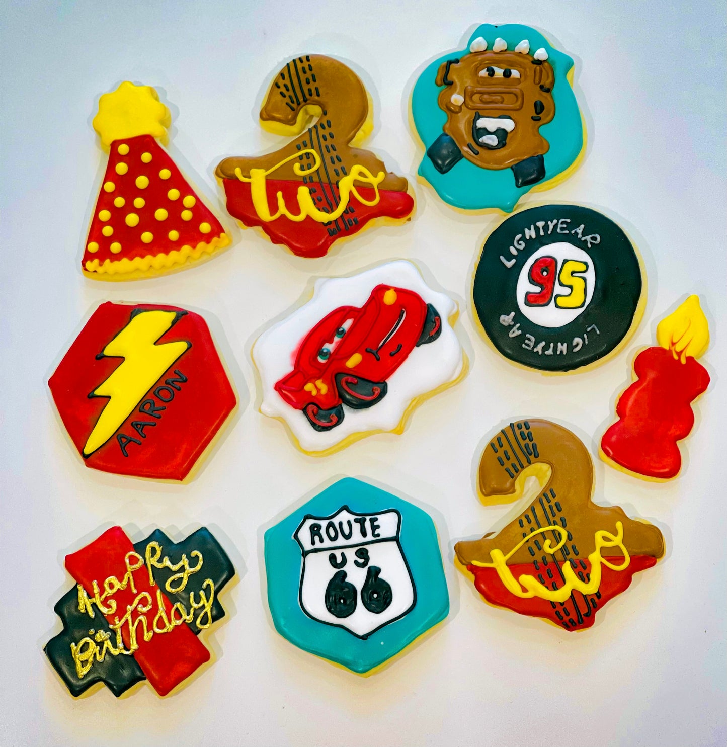 McQueen Cars Sugar cookies